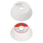 4-Inch Flaring Cup Grinding Wheel 60 Grits 80 Grits White Aluminum Oxide Surface Grinding Ceramic Tool