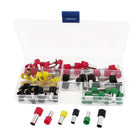 80 x AWG4 AWG5 Wire Crimp Insulated Ferrule Pin Cord End Terminal Set