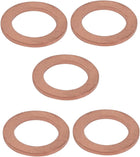 5pcs 16mmx24mmx1.5mm Copper Flat Ring Sealing Crush Washer Gasket