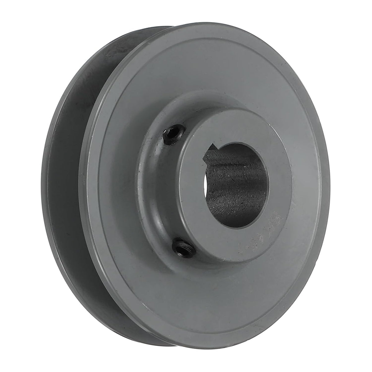 BK45-1 V-Belt Sheave 1"Bore 4.25"OD Single Groove Web Sheave Bored-to-Size Sheave, Cast Iron, Belt Section for 3L or B Belt