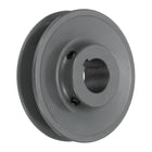 BK45-1 V-Belt Sheave 1"Bore 4.25"OD Single Groove Web Sheave Bored-to-Size Sheave, Cast Iron, Belt Section for 3L or B Belt