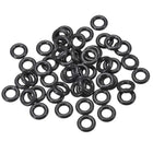 Fluorine Rubber O Rings, 14mm OD, 7.8mm Inner Diameter, 3.1mm Width, Seal Gasket Black 50Pcs