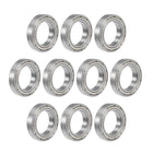 6802ZZ Deep Groove Ball Bearing 15x24x5mm Double Shielded Chrome Steel Bearings 10-Pack