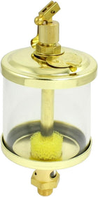 1/8 inches PT Thread Needle Vavle Type Oil Cup Sight Gravity Drip Feed Oilers 50mL