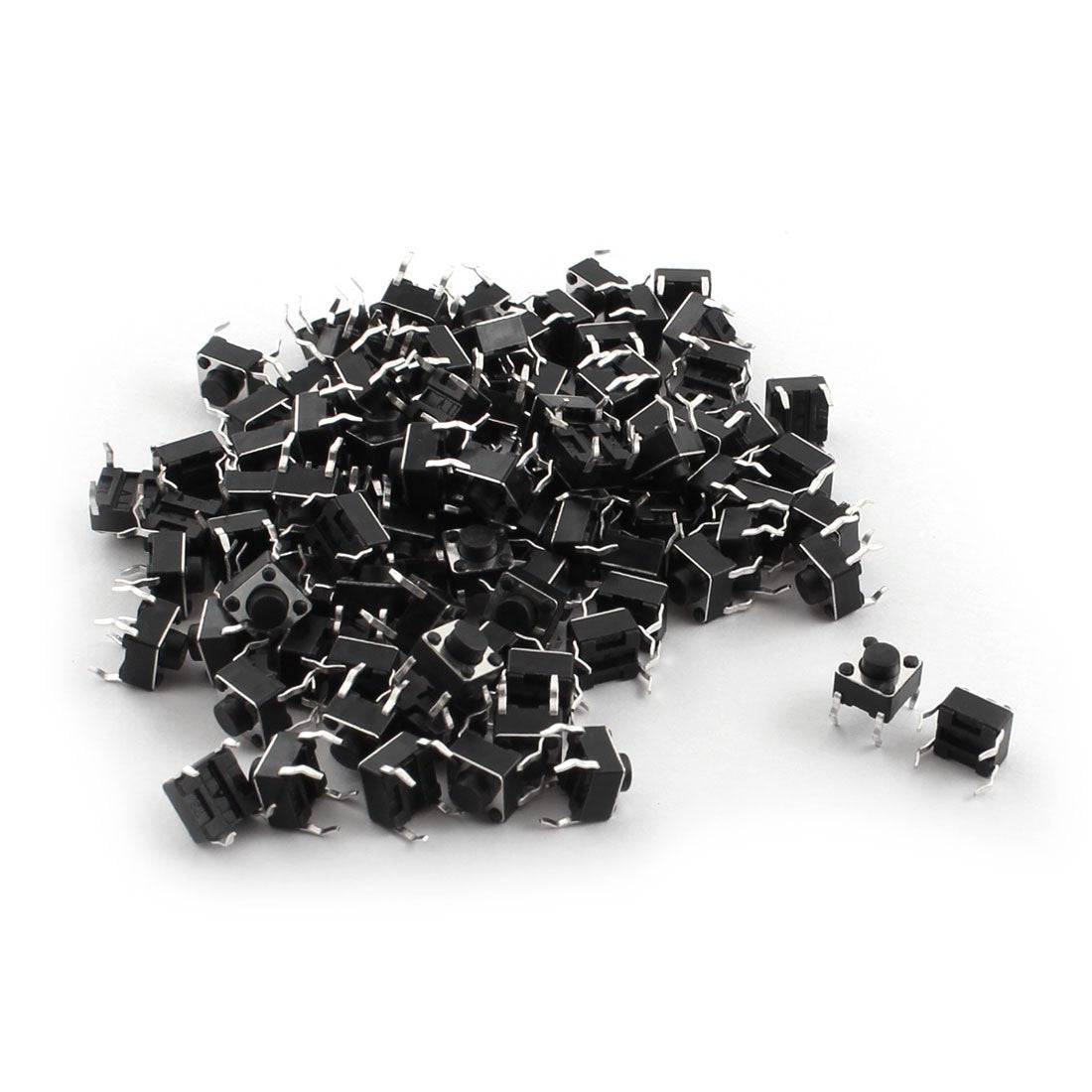 a14103000ux0415 Tact Switch Dip Mounting 4 Pin Self Return, 6 mm x 6 mm x 5 mm