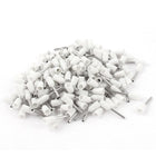 200Pcs E0508 22AWG Insulated Ferrule Cord End Terminal Connector White