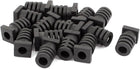 15 Pcs Rubber Strain Relief Cord Boot Guard Wire Cable Sleeve Hose 20mm x 6mm
