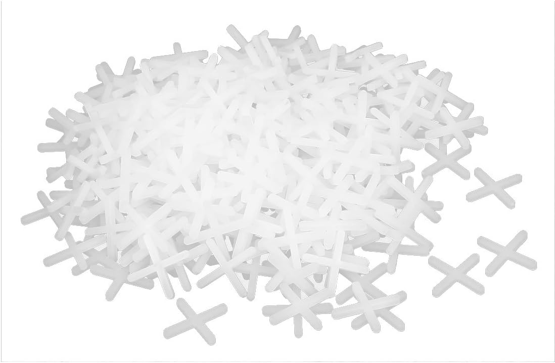 Wall Floor Tile Plastic Cross Spacer 2.5mm White 500pcs