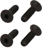 4pcs M6x20mm Flat Countersunk Head Hex Socket Left Hand Thread Bolt DIN7991