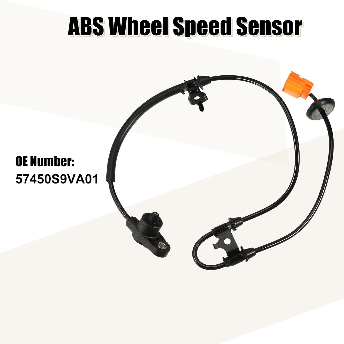 LinkMejor Front Right Side ABS Wheel Speed Sensor No.57450S9VA01 for Honda Pilot 2007-2008