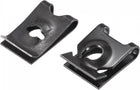 Spring Steel Speed Fastener Extruded U Nut Black for M4 / ST4.2 and M5 / ST4.8 Screw Bolt 45pcs