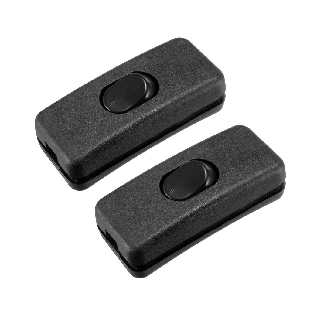 Inline Button Switch for Lamp in-line Cord Light Lamp Switch On-Off Switch 2A/250VAC 2pcs