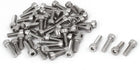 M4x12mm Thread 304 Stainless Steel Hex Socket Head Cap Screw Bolt DIN912 55pcs