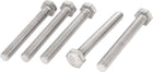 M10 x 85mm A2 Stainless Steel Fully Threaded Hex Head Screw Bolt 5 Pcs