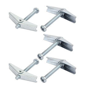 5/16 pollice X 3 pollici Maschio Filetto Spring Caricato Bolta a Testa Rotonda per Muro Vuoto 5pz