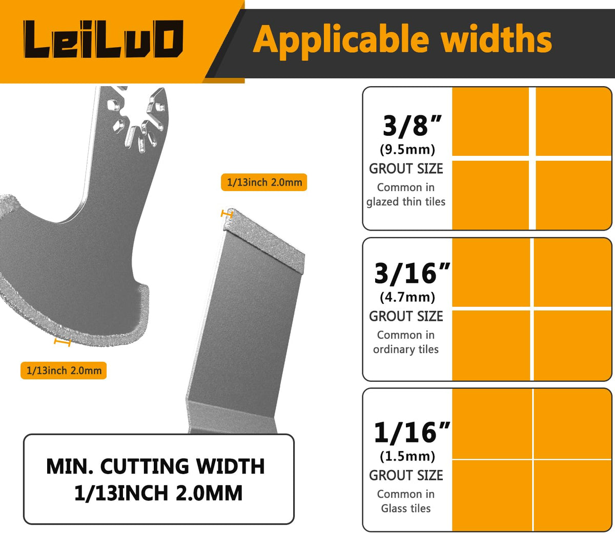 LinkMejor 6Adet Elmas Çok Fonksiyonlu Demir Armaç, titreşimli testere diskleri