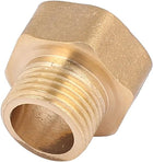 G3/4 Female to G1/2 Male Thread Hex Connector Brass Fittings