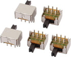 5 Pcs 2 Position Right Angle 6P DPDT Micro Slide Switch Latching Toggle Switch