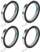 LinkMejor 4 Roll 1/2-inch Wide 30Yard Silver Tone Floral Tape Flower Adhesives Floral Arrangement Kits