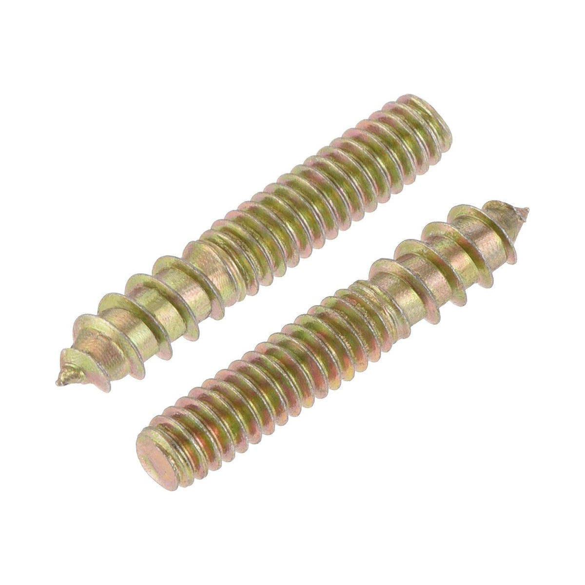5/32-32 x 7/8" Hanger Bolts Double Head Dowel Screw for Wood Furniture 20pcs