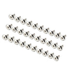 M6x10mm Furniture Bolts Hex Socket Screws Fastener Carbon Steel 30pcs