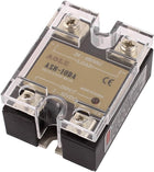 ASH-10DA 4-32VDC to 24-480VAC 10A Single Phase Solid State Relay DC to AC Relay