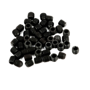 M3x3mm โซลเก็ตเหล็กคาร์บอนสเตลล์มาตราเมตรกลมกลางตัดแบบแผ่นจับกระดาษที่ประตูห้องน้ำ 50 ชิ้น