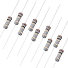 100Pcs 1 Ohm Resistor, 1W 5% Tolerance Carbon Film Resistors, 4 Bands for DIY Electronic Projects and Experiments