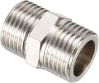 Brass Pipe Fitting Hex Bushing 1/2 PT Male x 1/2 PT Male Thread Connector