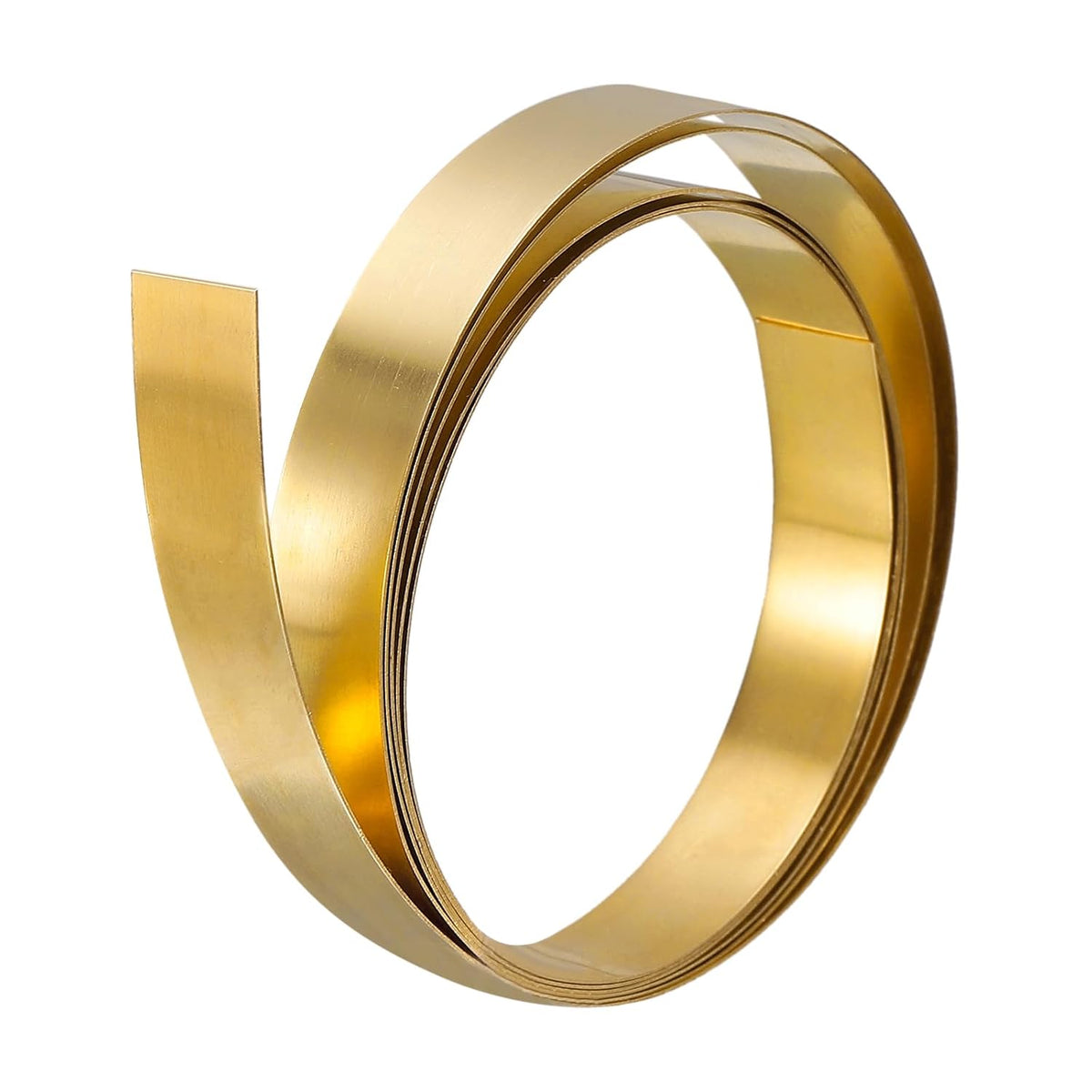 Brass Sheet Roll, 1Pcs 40" x 0.4" x 0.008" H62 Metal Foil Plate for Crafts, Electrical Repairs, Industry