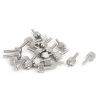 a15121000ux0215 Computer PC Case Metal Knurled Head Phillips Thumb Screw M3x12mm (Pack of 20)