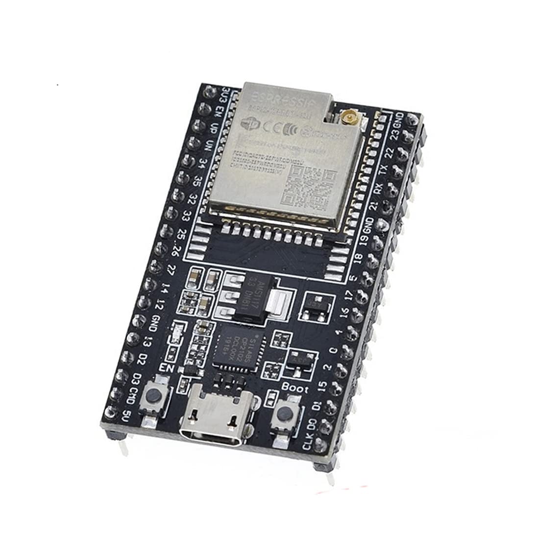 LinkMejor 2pcs ESP32-DevKitC ESP32-32U Core Board ESP32 ESP-32 ESP32U Development Board for Arduino
