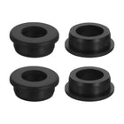 4Pcs Rubber Grommets 29mm Drill Hole, 20mm ID Hole Top Hat Grommet Black Silicone Rubber Hole Plug Gasket for Wiring, Automotive