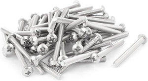 #8-32 x 1-1/2 Inch Phillips Truss Head Bolts Machine Screws 50 Pcs