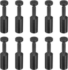 25Pcs 3/8"(10mm) Tube OD Push-to-Connect Fittings Plug, Cap Style Pneumatic Blanking Plugs, Leak-Proof Air Push Connectors for Compressed Air Systems