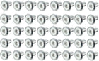 M6x10mm Furniture Bolts Hex Socket Screws Fastener Zinc Plated 40pcs