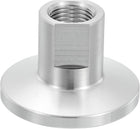 1/8" PT x 5/8" Hose Pipe Fitting Adapter, 304 Stainless Steel Female Threaded Hose Pipe Fitting Sanitary Adapter for Vacuum Systems, Industrial Pipe Connections, Silver