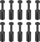 15Pcs 3/8"(10mm) Tube OD Push-to-Connect Fittings Plug, Cap Style Pneumatic Blanking Plugs, Leak-Proof Air Push Connectors for Compressed Air Systems