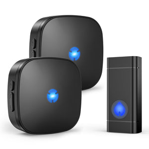 Wireless Doorbell 1000ft Range IP55 Waterproof, 58 Ringtones