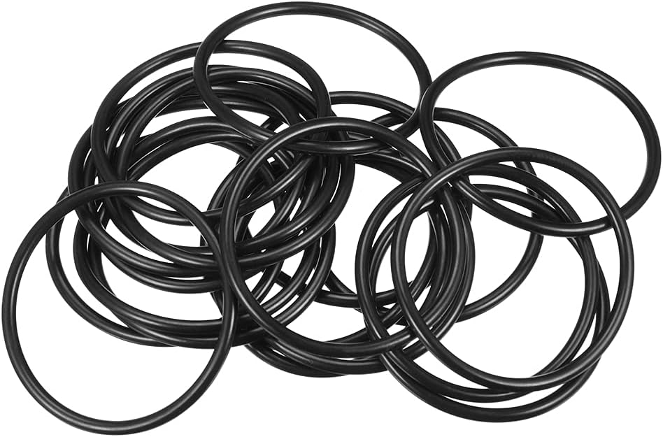 Nitrile Rubber O-Rings, 42mm OD 37.2mm ID 2.4mm Width, Metric Sealing Gasket, Pack of 20