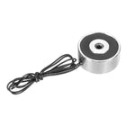 Round Solenoid Electromagnet DC 24V 50N 11LB/5Kg Electric Magnet Electric Lifting Magnet for Automation Equipment