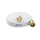 LinkMejor Fire Hose 1"ID x 25FT, NPSH Brass Coupling, Single Jacket TPU Lined