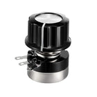 RV24YN20S 50K Ohm Variable Resistors Single Turn Rotary Carbon Film Potentiometer w Knob