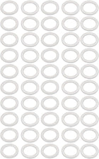 10mmx14mmx1mm Motorcycle Hardware Drain Plug Crush Aluminum Washer Seals 50pcs