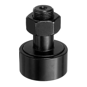 CF20-1 Cam Follower KR47 Needle Roller Bearing, Chrome Steel Track Runner Bearings, 19mm Roller Dia M20x1.5mm Male Thread Stud Type Black Oxide for Machine Tool Guide Rail