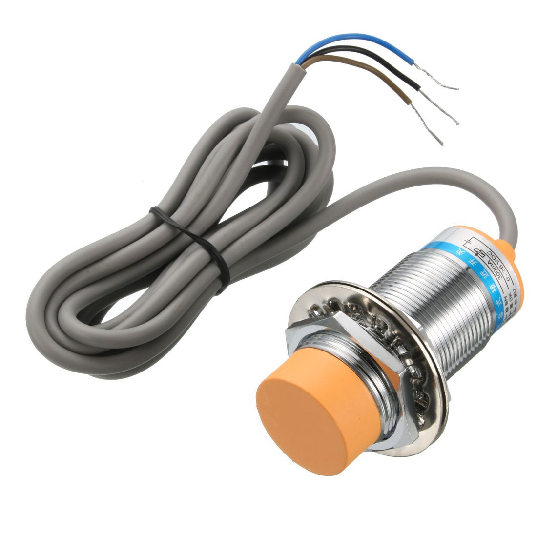 25mm Capacitance Proximity Sensor Switch Detector NPN NO DC 6-36V 300mA 3-Wire LJC30A3-H-Z/BX for 3D Printer Probe Bed Leveling, MCU Board