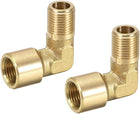Brass Pipe Fitting 90 Degree Elbow G1/8 Male X G1/8 Female