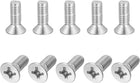 5/16-18x1" Flat Head Machine Screws Phillips 304 Stainless Steel Bolts 20pcs