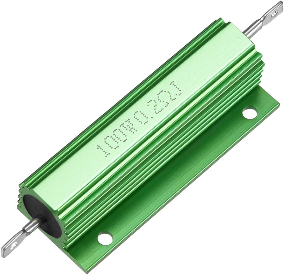 Aluminum Case Resistor 100W 0.2Ohm Wirewound Green for LED Replacement Converter