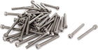 M4x35mm Hex Socket Cap Head Key Stainless Steel Screws Bolts 50 Pcs